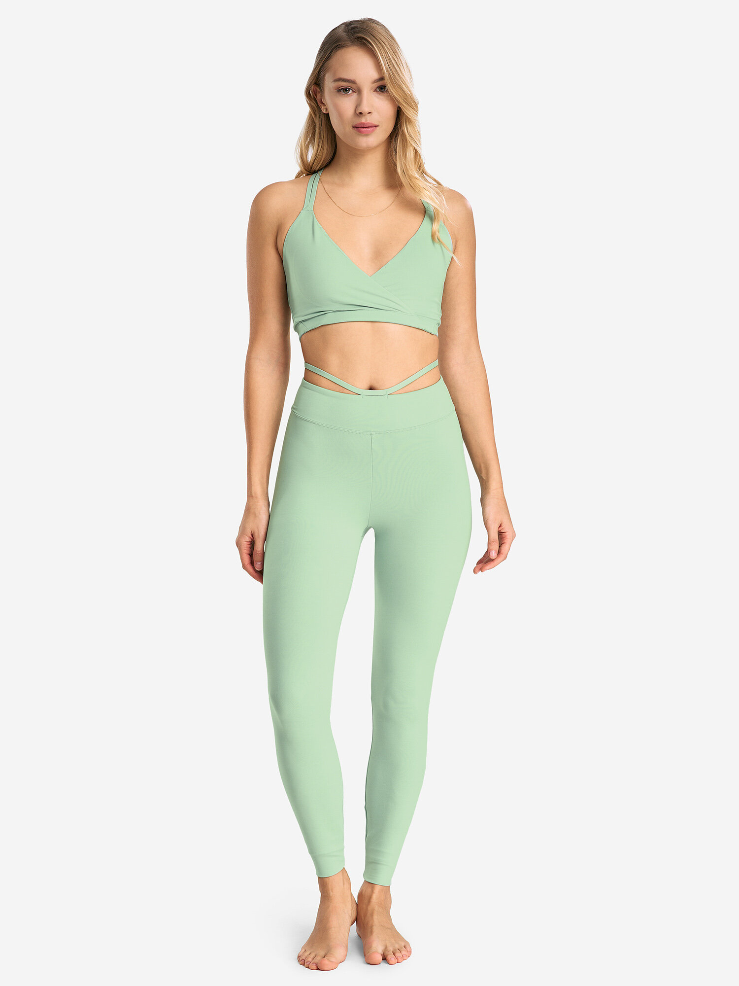 Топ SENSANA, размер 48, зеленый — фото 1