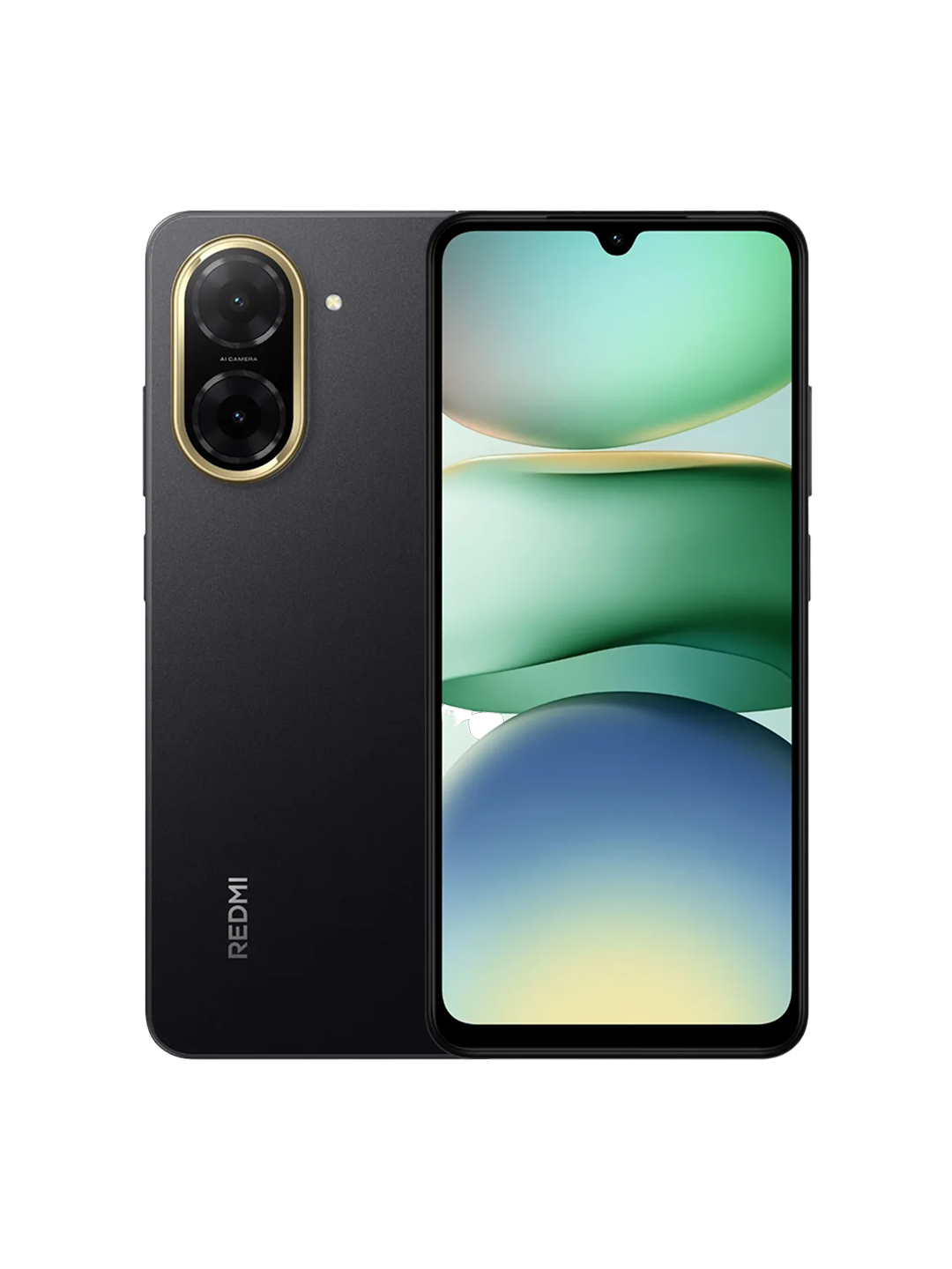 Смартфон Xiaomi Redmi A5 3/64GB, дисплей 6.88" IPS, 32mp камера, 5200 mAh, Midnight Black — фото 1