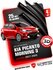 Дефлекторы боковых окон для Kia Picanto, Morning 3 (Киа Пиканто, ...
