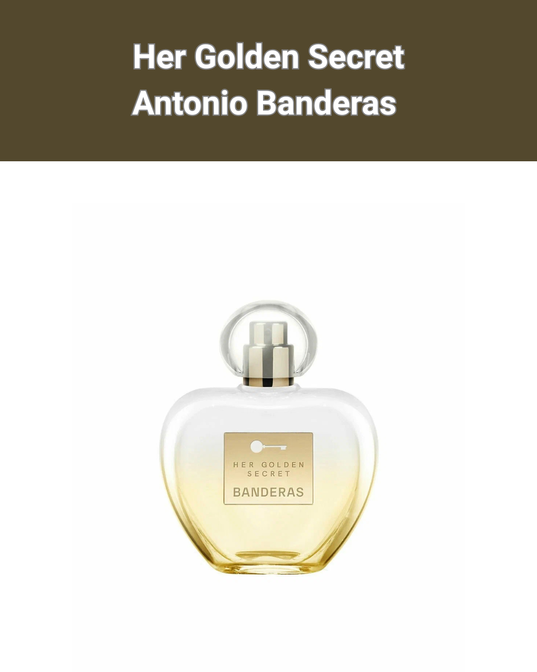 Her Golden Secret Antonio Banderas 80мл - Парфюм для женщин.