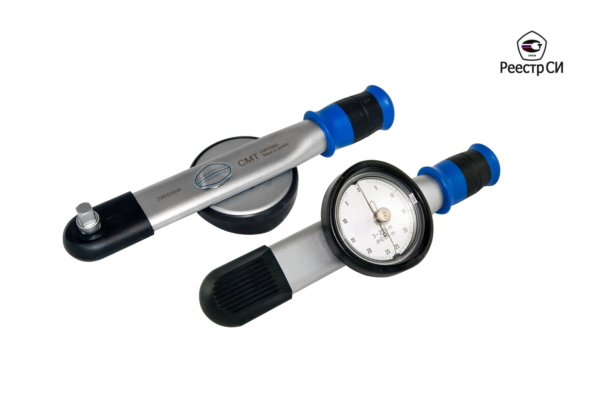 Динамометрический ключ CMTZ-25A, стрелочный, 5-25Nm, 3/8"