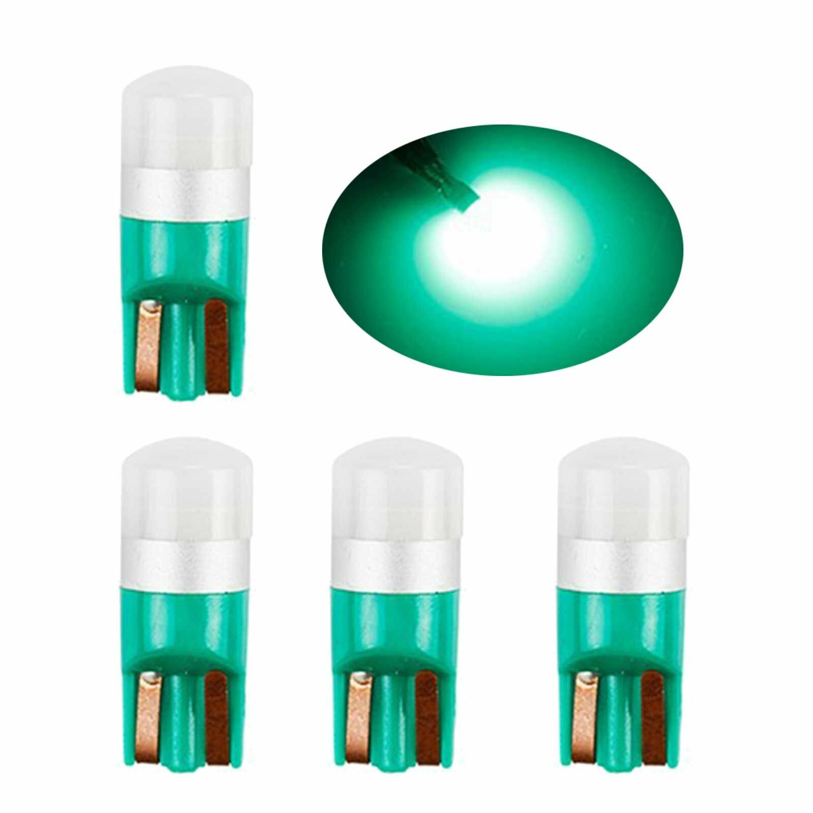 4 шт. 3030 1SMD T10 LED лампочка для салона автомобиля 1.5W 120LM