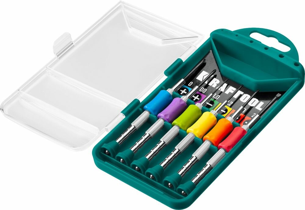 Набор отверток KRAFTOOL для часов 6 шт.
