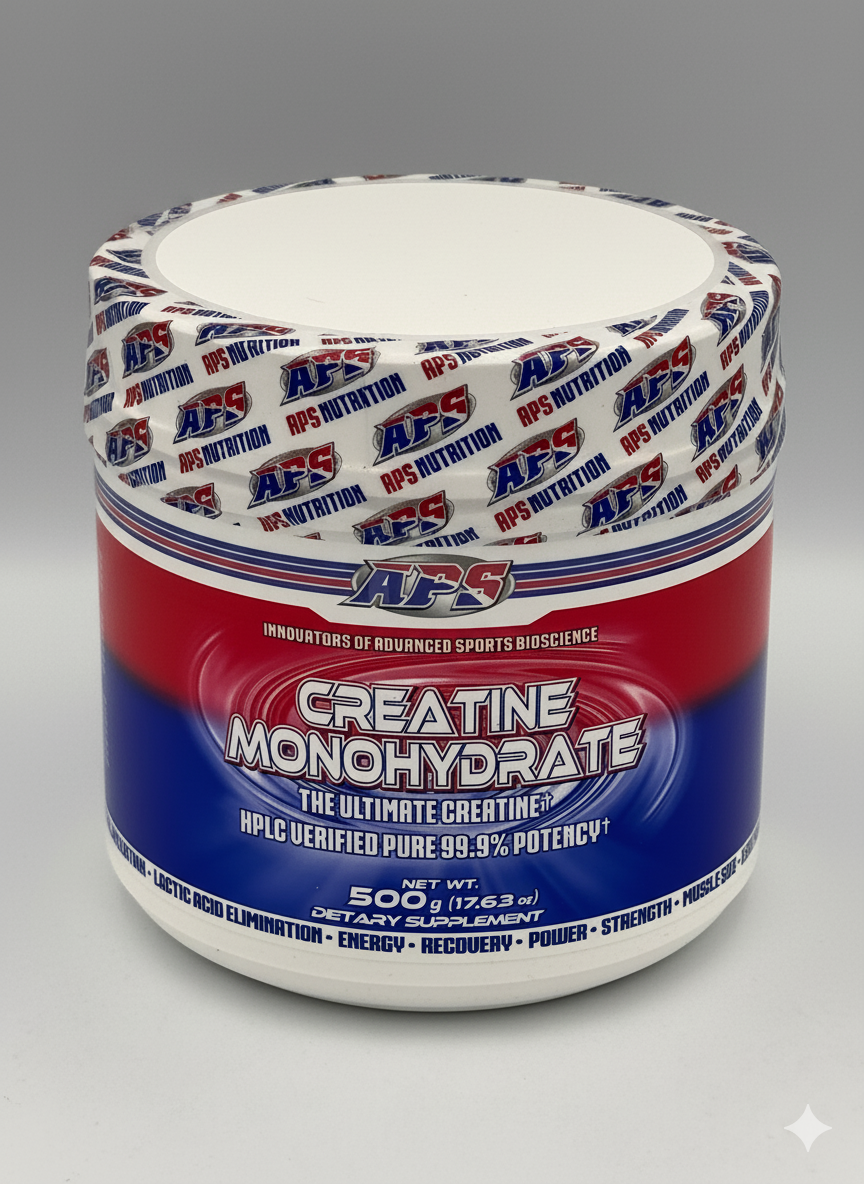 APS Creatine monohydrate 500g без вкуса креатин для роста мыщц