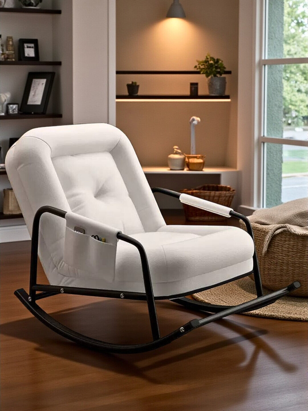 Креслo-качалка для дома и для сада балкона и гостинной креслo