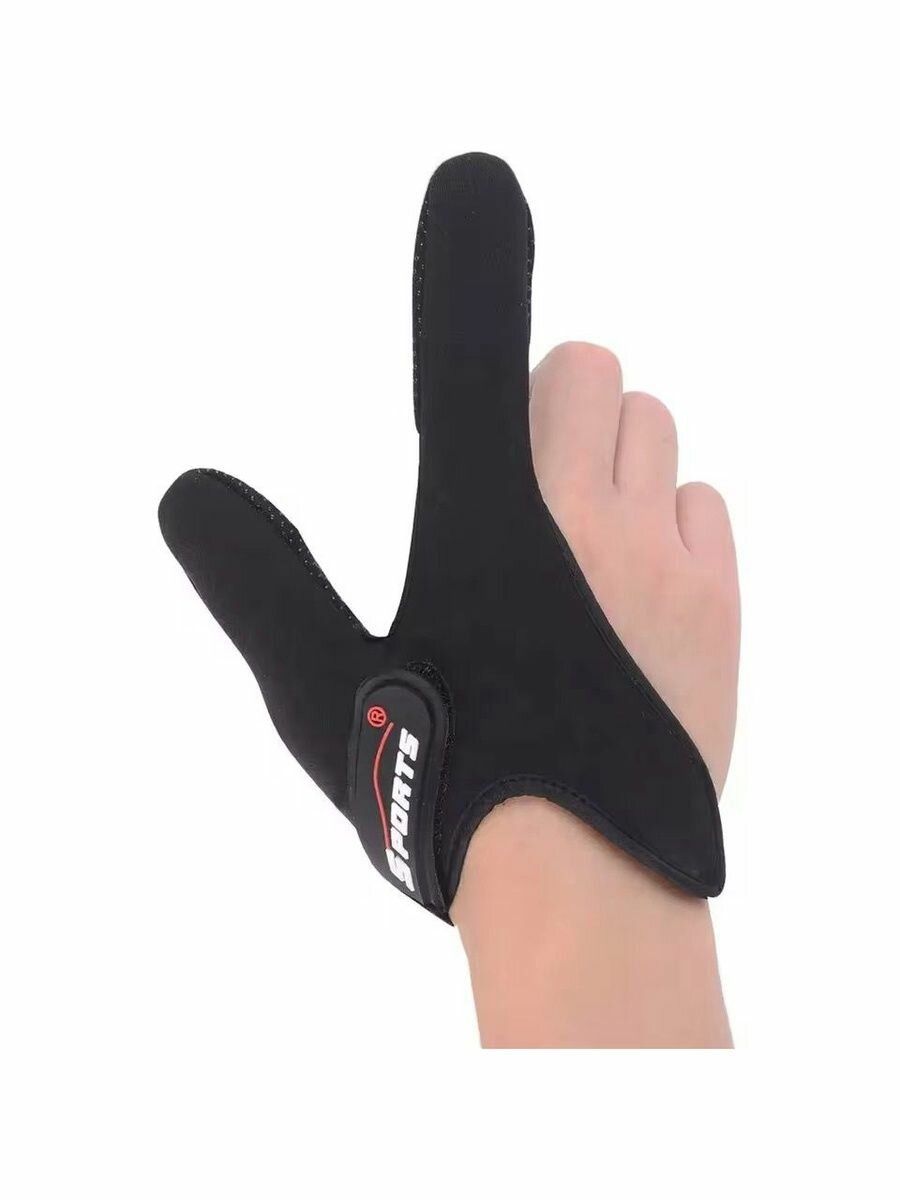 Перчатка, напальчник для рыбалки, для заброса