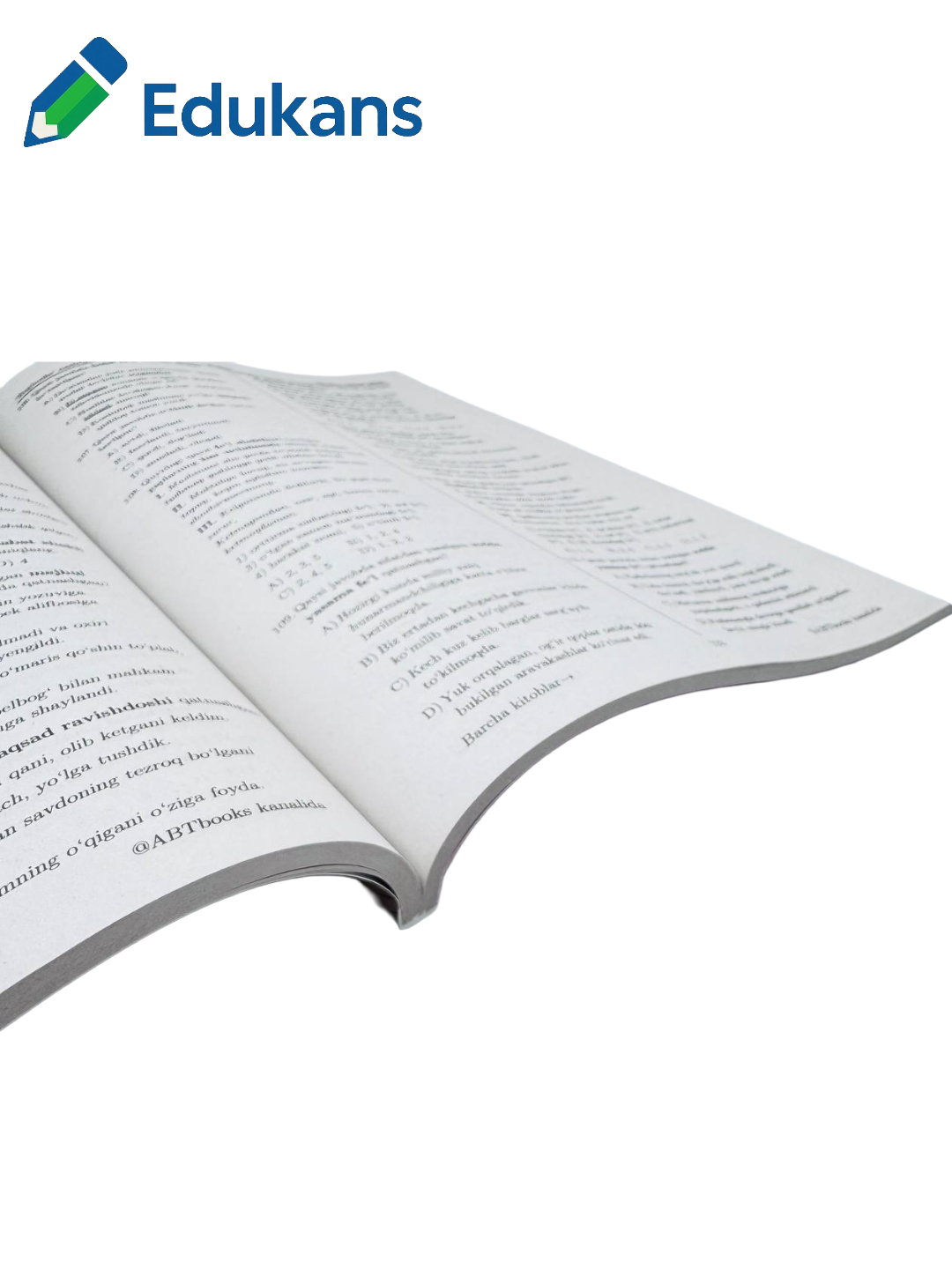 Она тили. Шедевр тестлар — 2-исм | Даврон Акбар | Regbooks нашриёти — фото 1