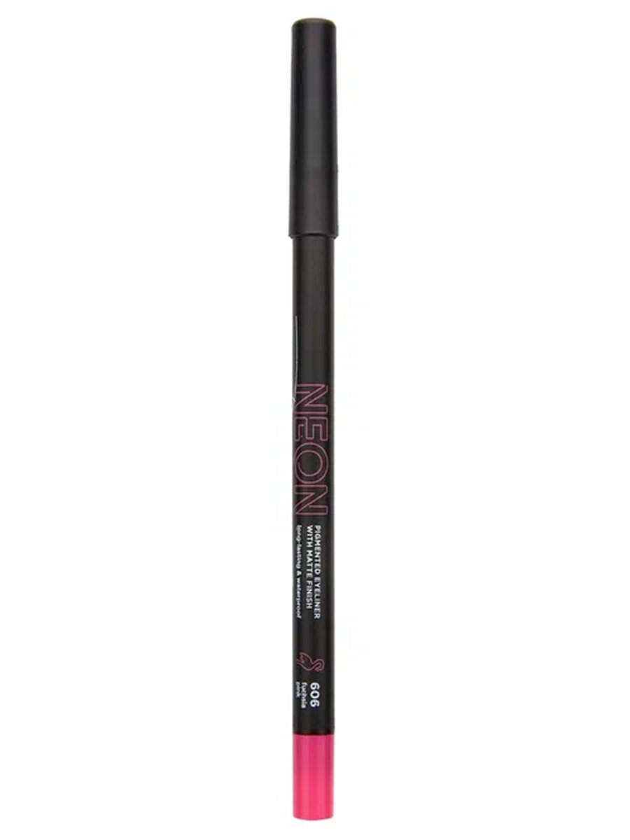 Parisa Карандаш для век Neon Demon, тон 606 fuchsia pink, 1.2 г