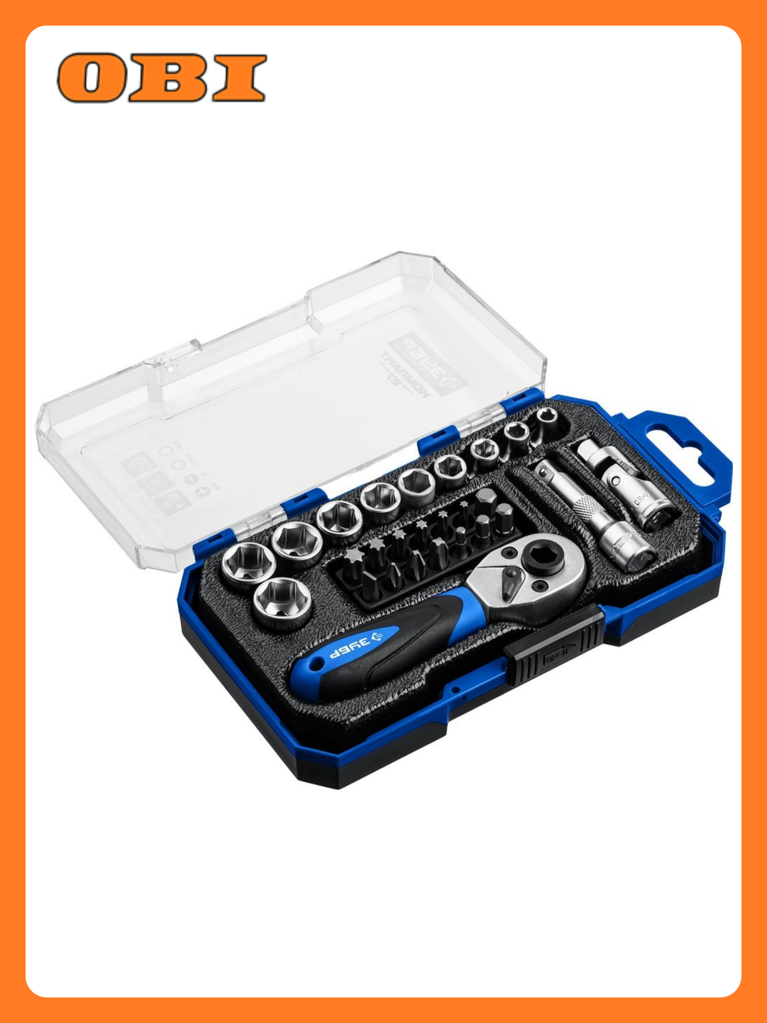 Набор инструментов ЗУБР 27 предметов хромированный в кейсе