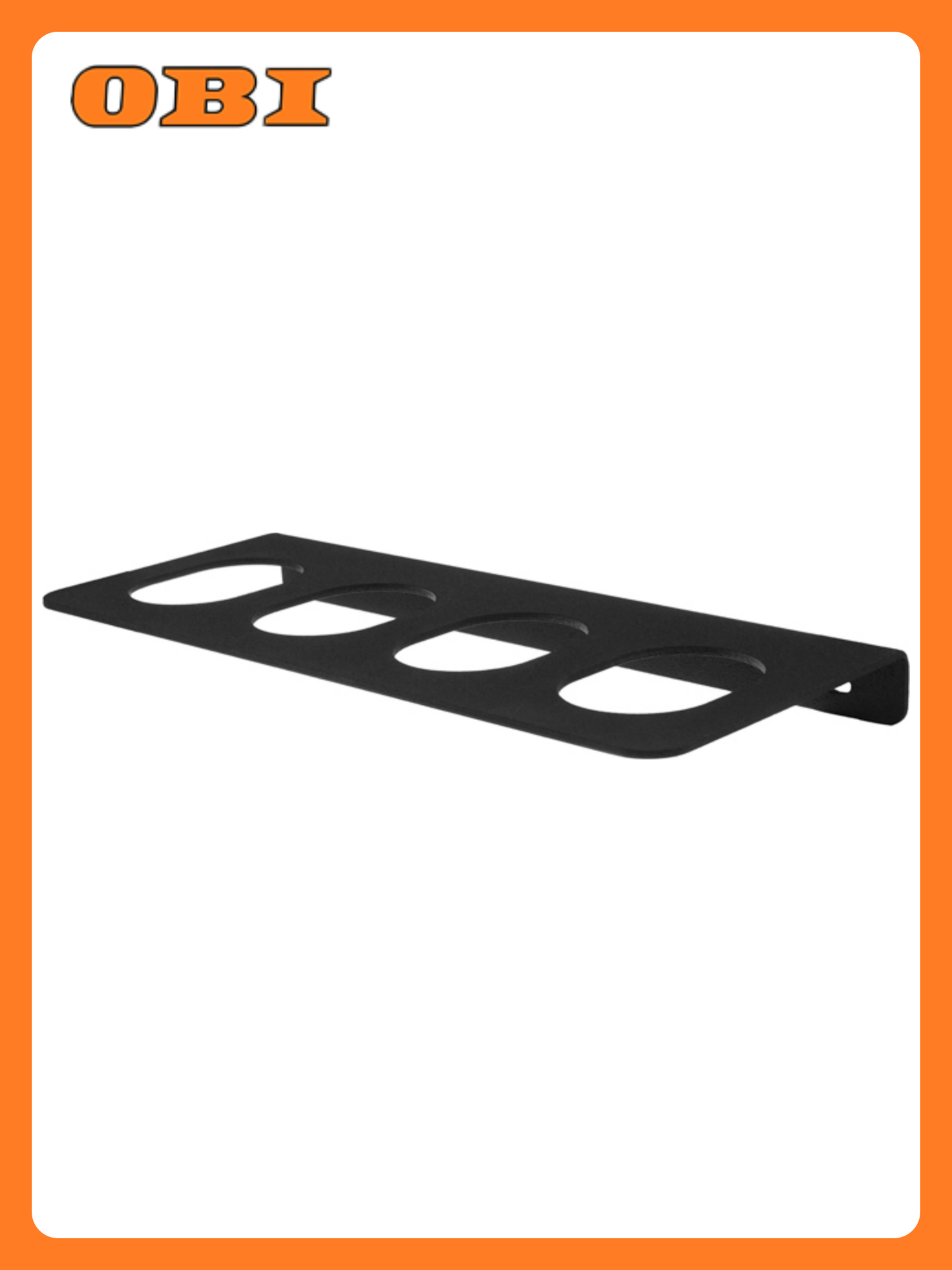 Держатель-органайзер для молотков и кувалд REXANT настенный черный