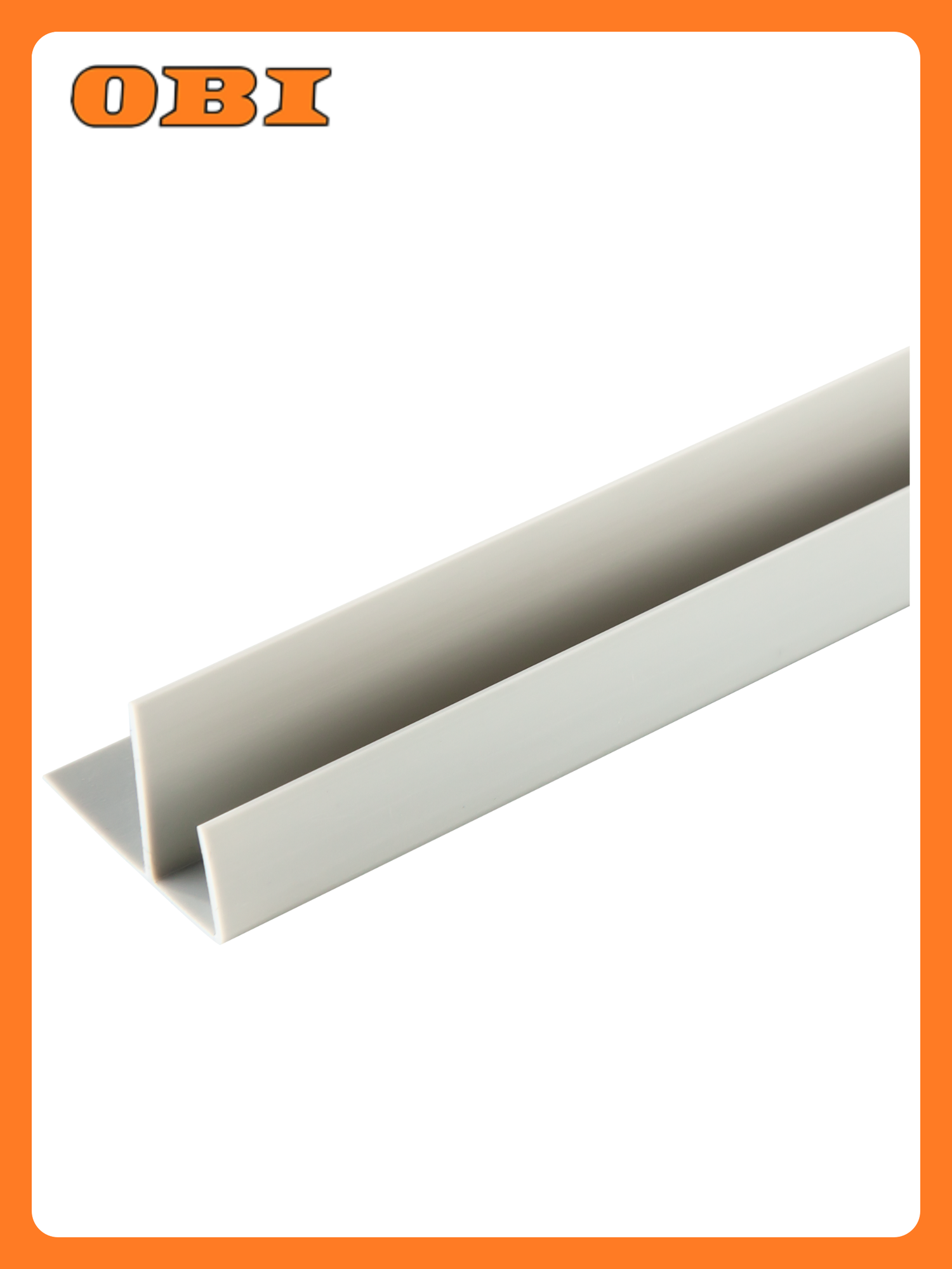 ПВХ F профиль 5х20х3000 мм