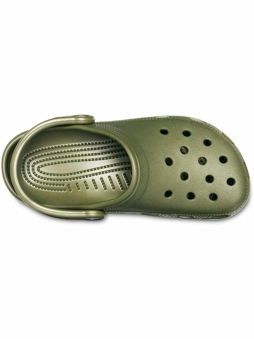 Сабо Crocs Classic, размер M9W11 US, зеленый — фото 1
