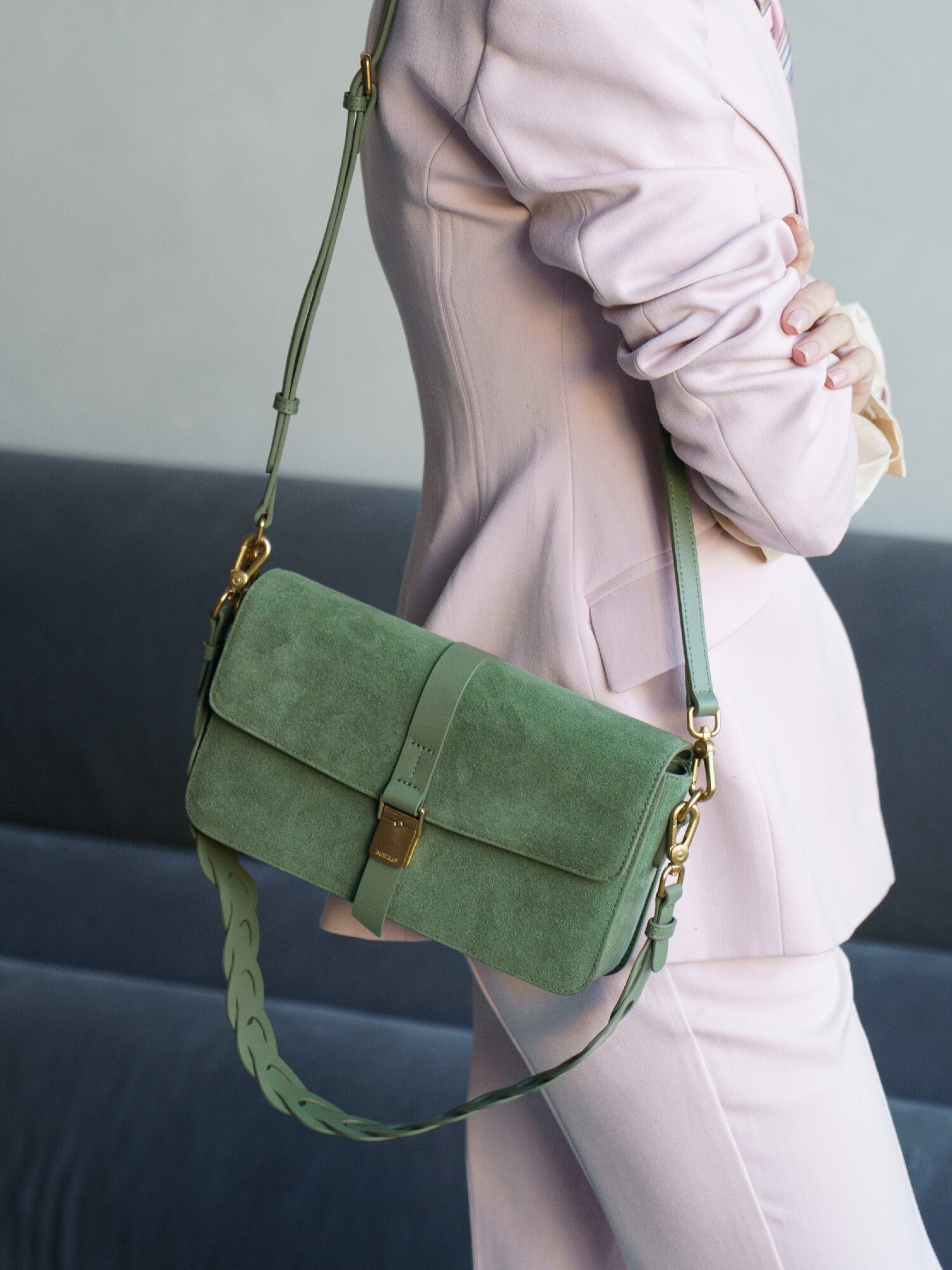 Сумка кросс-боди Paprika Bag Italy, зеленый — фото 1