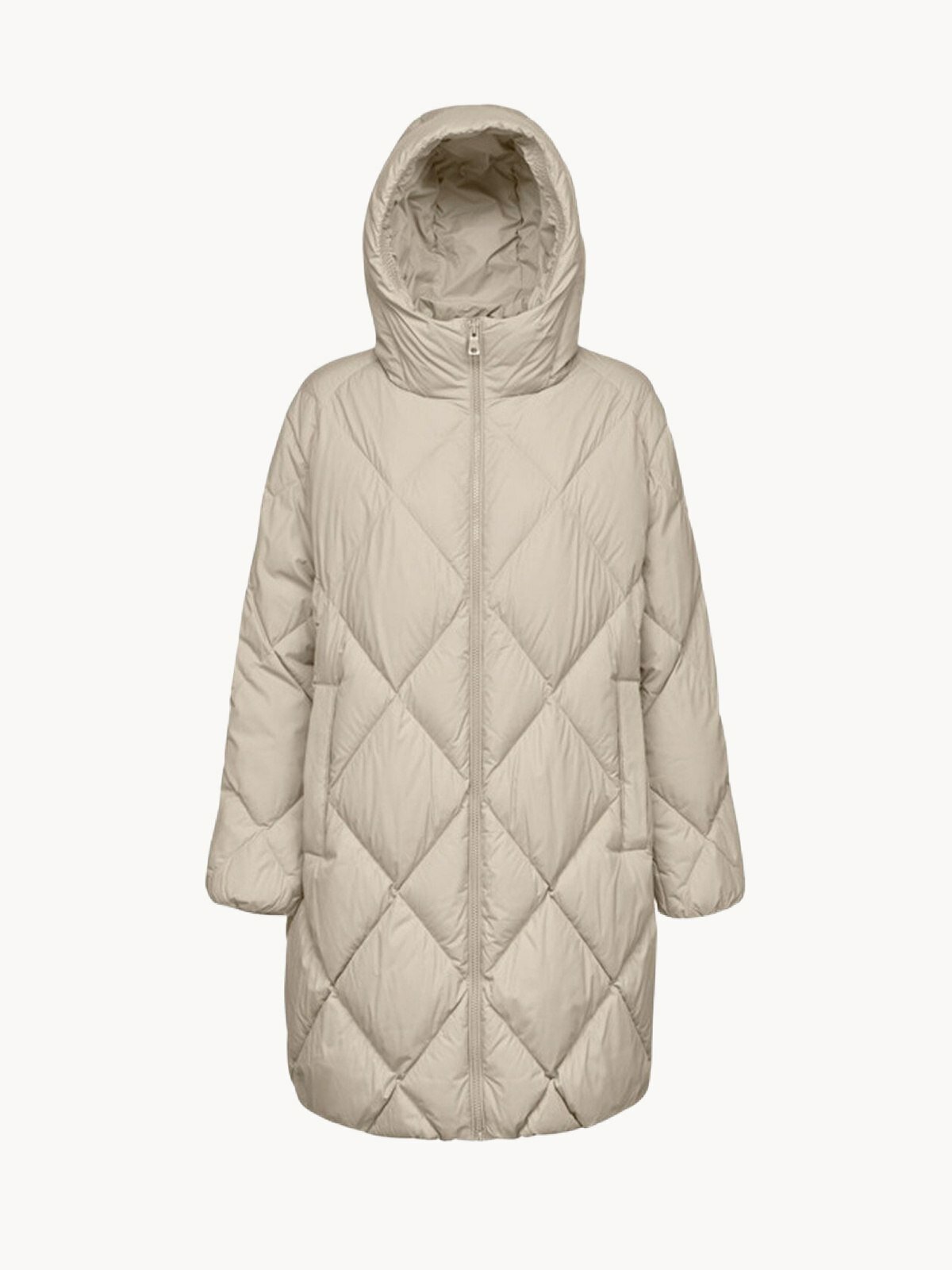 Пуховик GEOX Tahina, размер 50 RU, лунный