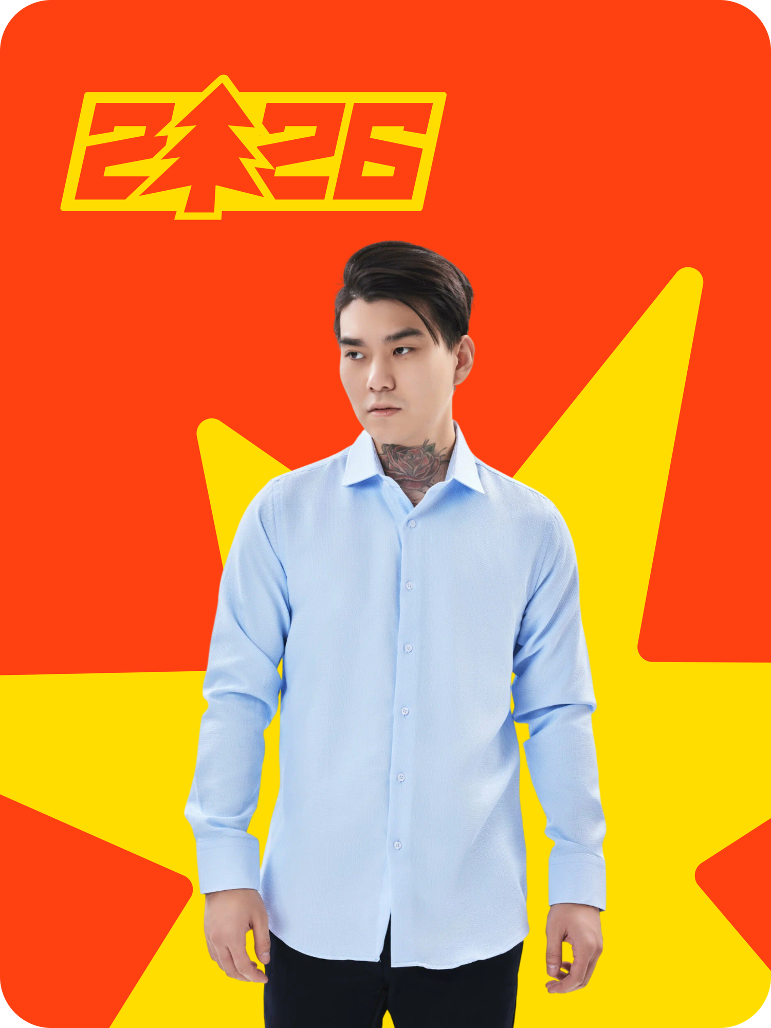 Рубашка TERRA PRO, размер L, blue