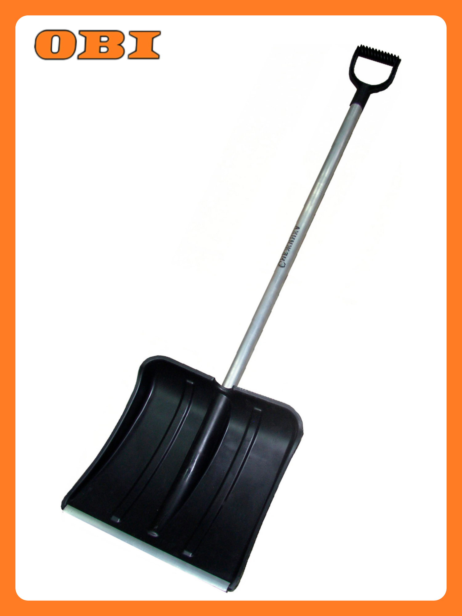 Лопата для снега Инструм-Агро Снежинка 100158 с планкой 132 см