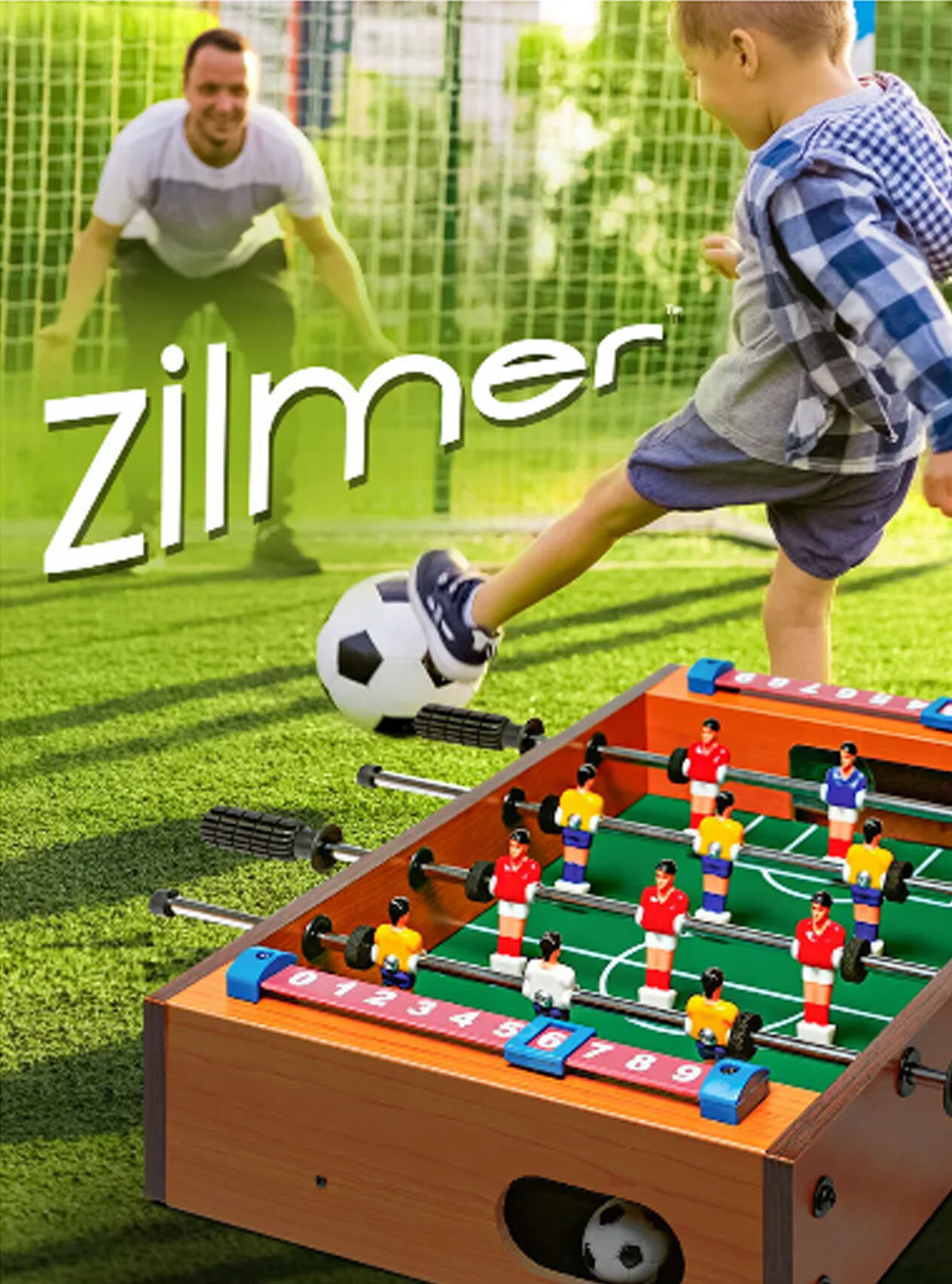 Настольный футбол "Идеальный подарок для детей", играть всей семьей