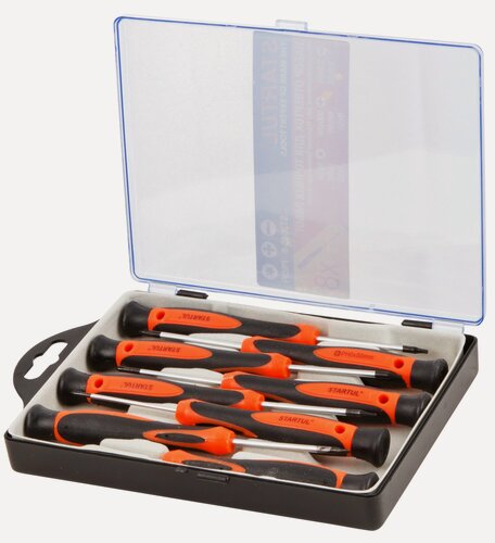 Изображение товара Набор отверток для точных работ 8 предметов STARTUL Profi ST3048-8, прецизионные