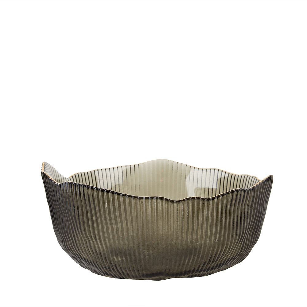 Набор салатников 3 шт "Frost strip" d=12,5/15,5/19см, объем 350/700/1300мл, Nouvelle, стекло — фото 1