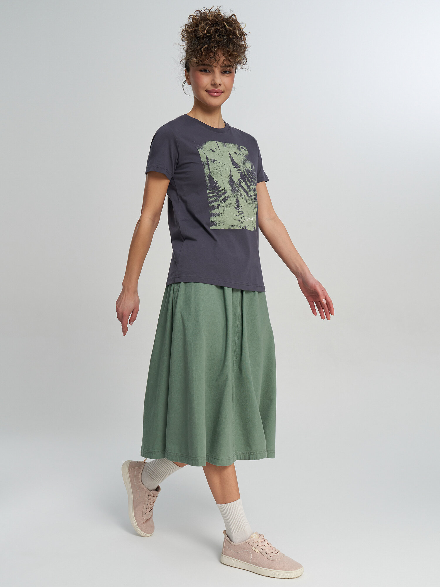 Футболка OUTVENTURE, размер 50-52, темно-серый — фото 1