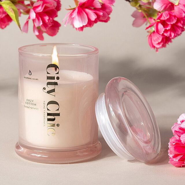 Ароматическая свеча Halifax - Хлопок 11*8 см, Koopman, ACG000110-5