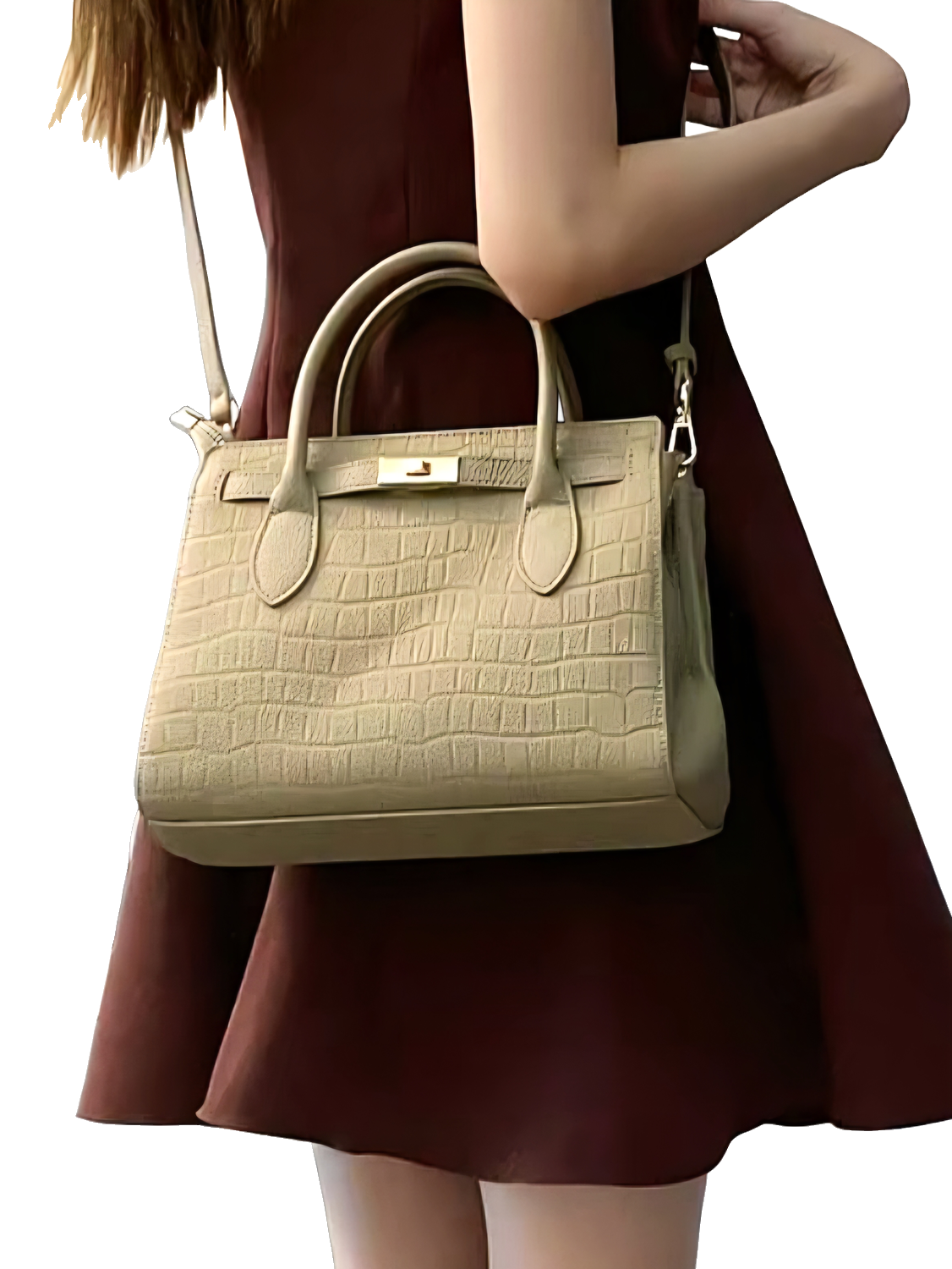 Сумка тоут  из натуральной кожи