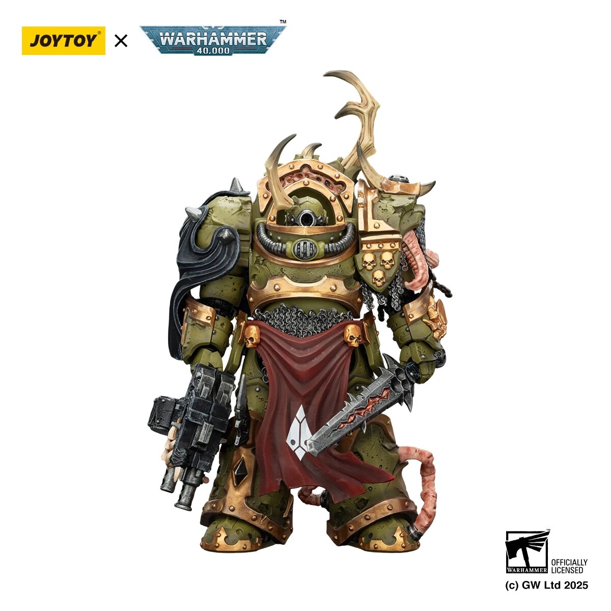 JOYTOY Warhammer 40K Фигурки Death Guard: Терминаторы и Плейм-Марин 4 шт Blightlord 3