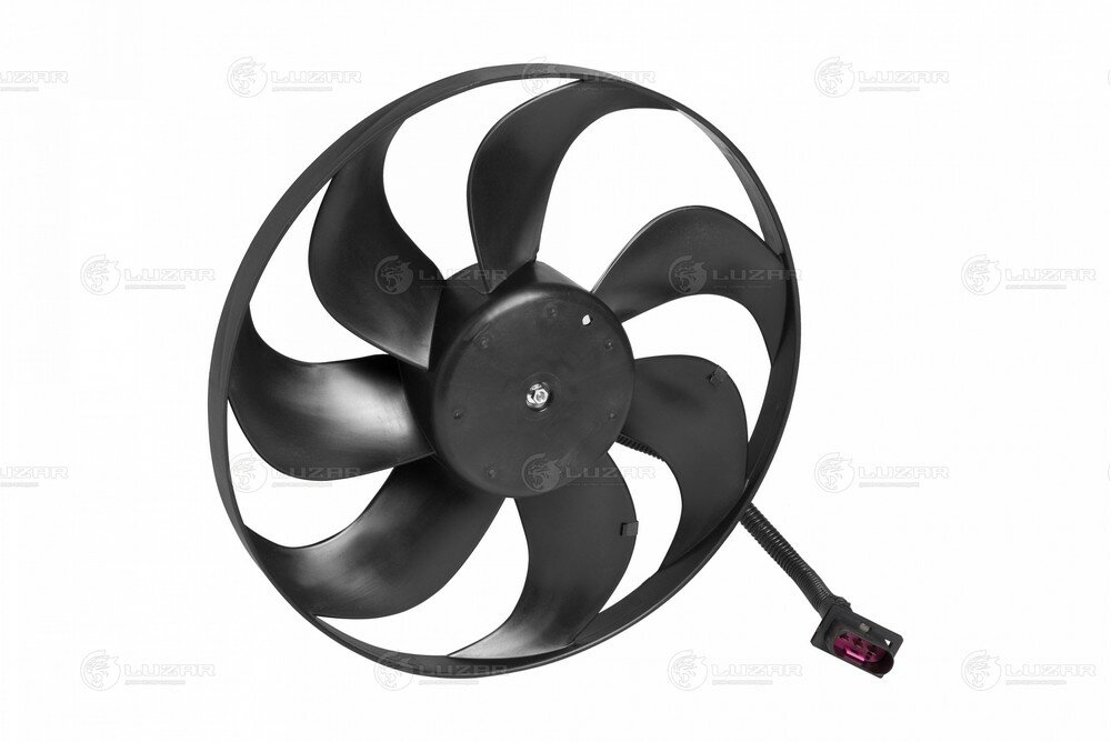 Вентилятор охлаждения радиатора LUZAR LFc 18J1 Vw Golf IV 97-04, Skoda Octavia 96-01, Audi A3 96-00 без кожуха