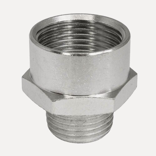 Изображение товара PI TOOLS Футорка с резьбой Fm-1/2M-3/4F универсальный переходник для труб. Арт. 2493