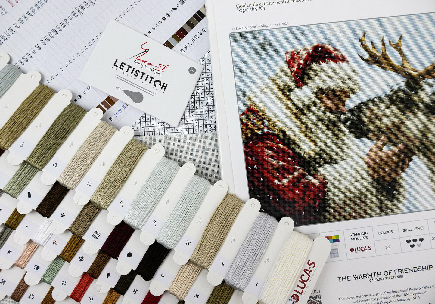 Набор для вышивания Luca-s G709 Теплота дружбы — фото 1