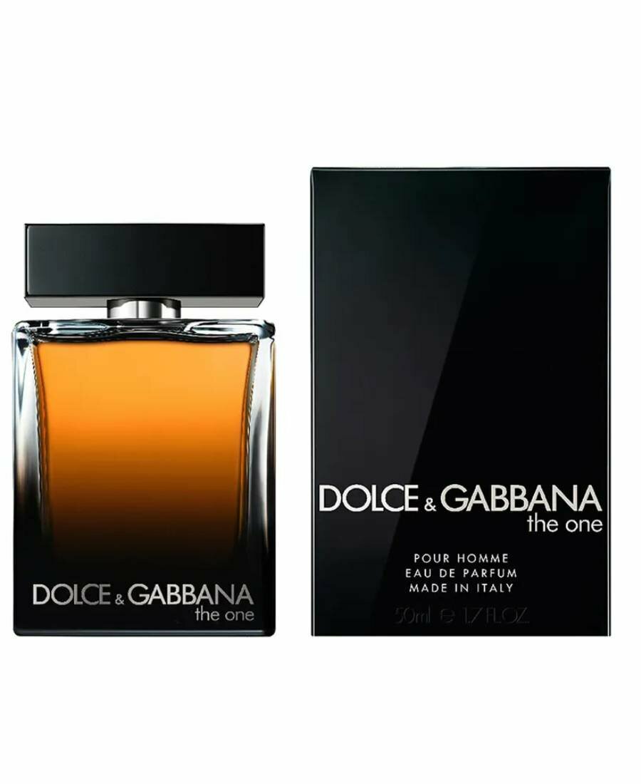 Парфюмированная вода Мужская Dolce & Gabbana The One Pour Homme Eau de Parfum (edp) 50мл
