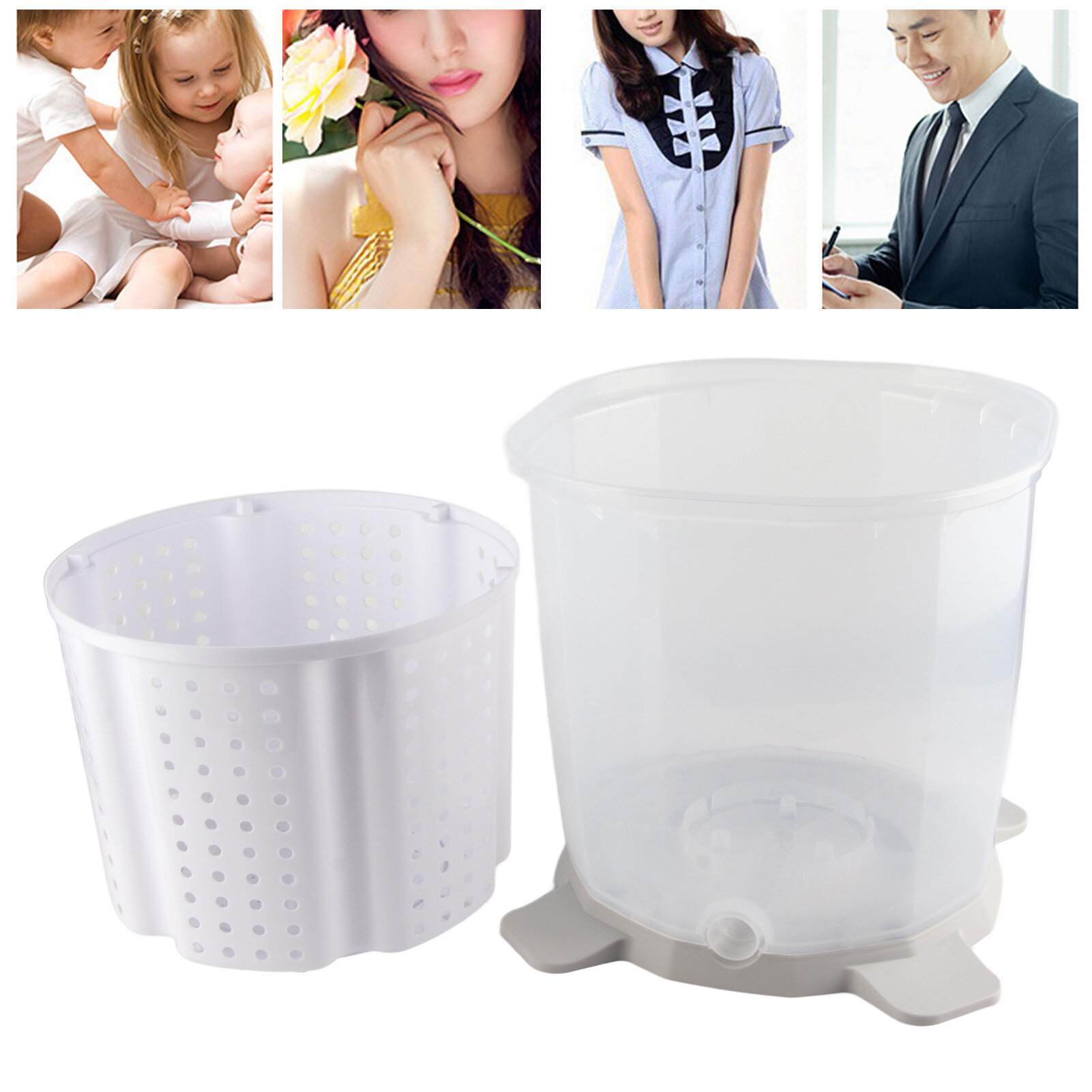 Портативная стиральная машина с ручным управлением ручная стиральная машина для общежития квартиры кемпинга скандинавский серый цвет