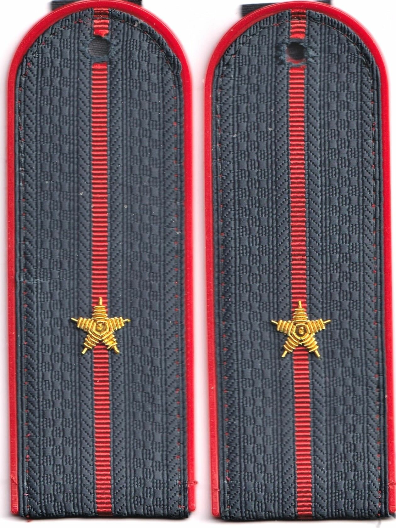 Погоны милиции ( на пластике), младший лейтенант