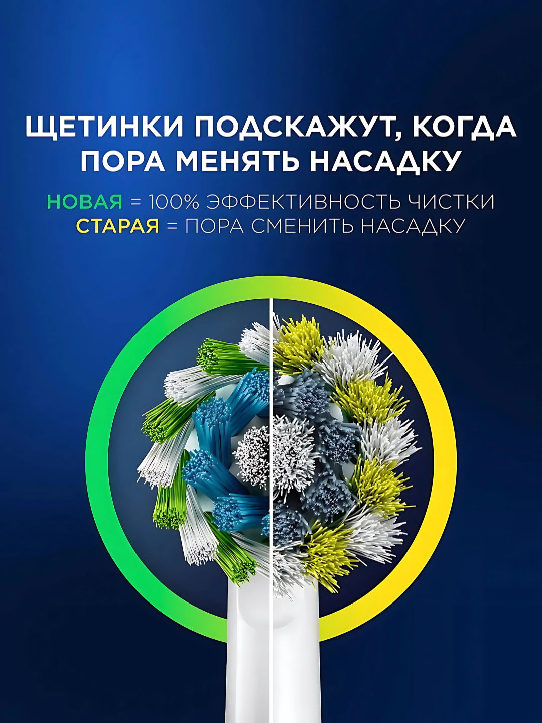 Электрическая зубная щетка Oral-B Vitality Pro Protect, для взрослых, 3 режима, голубая — фото 1