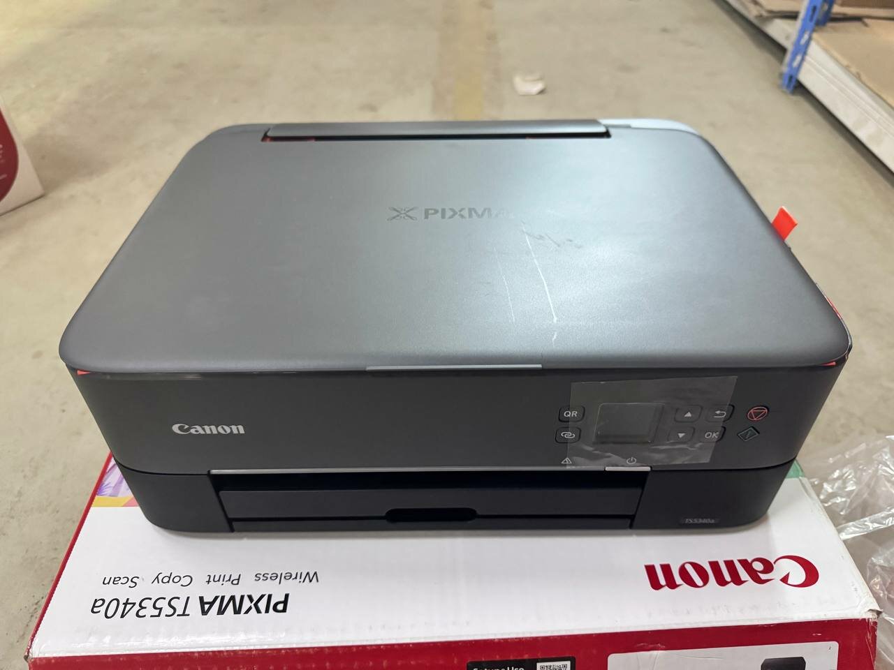 МФУ струйный Canon Pixma TS5340A цветная печать, A4, цвет че — фото 1