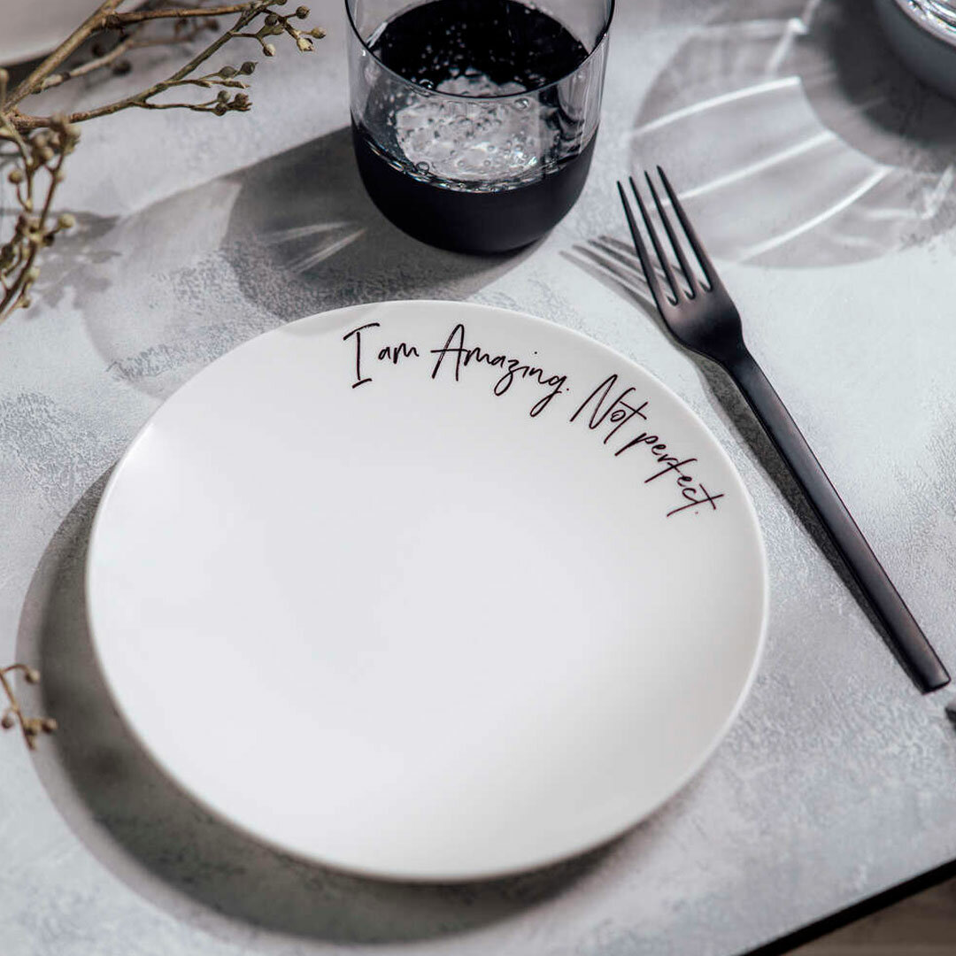 Салатная тарелка 21,2 см, I am Amazing not perfect, Statement, Villeroy & Boch, Премиум-Фарфор