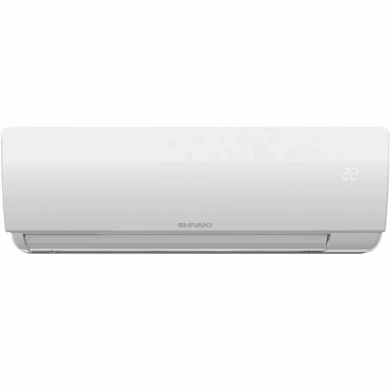Кондиционер Shivaki Elegant Inverter 12HE, мультисплит, площадь до 40 кв. м, инверторный, A+, Wi-Fi