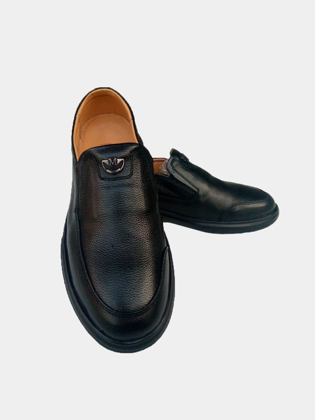 Мужские кожанные макасимы — фото 1