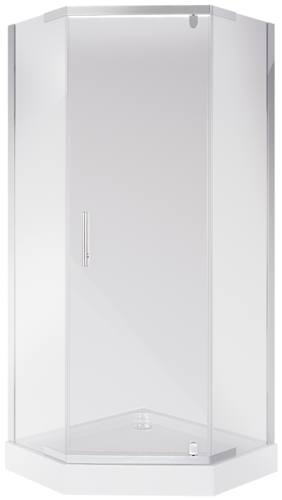 Душевой уголок Niagara Eco NG-009-14D 90х90 см, стекло прозрачное