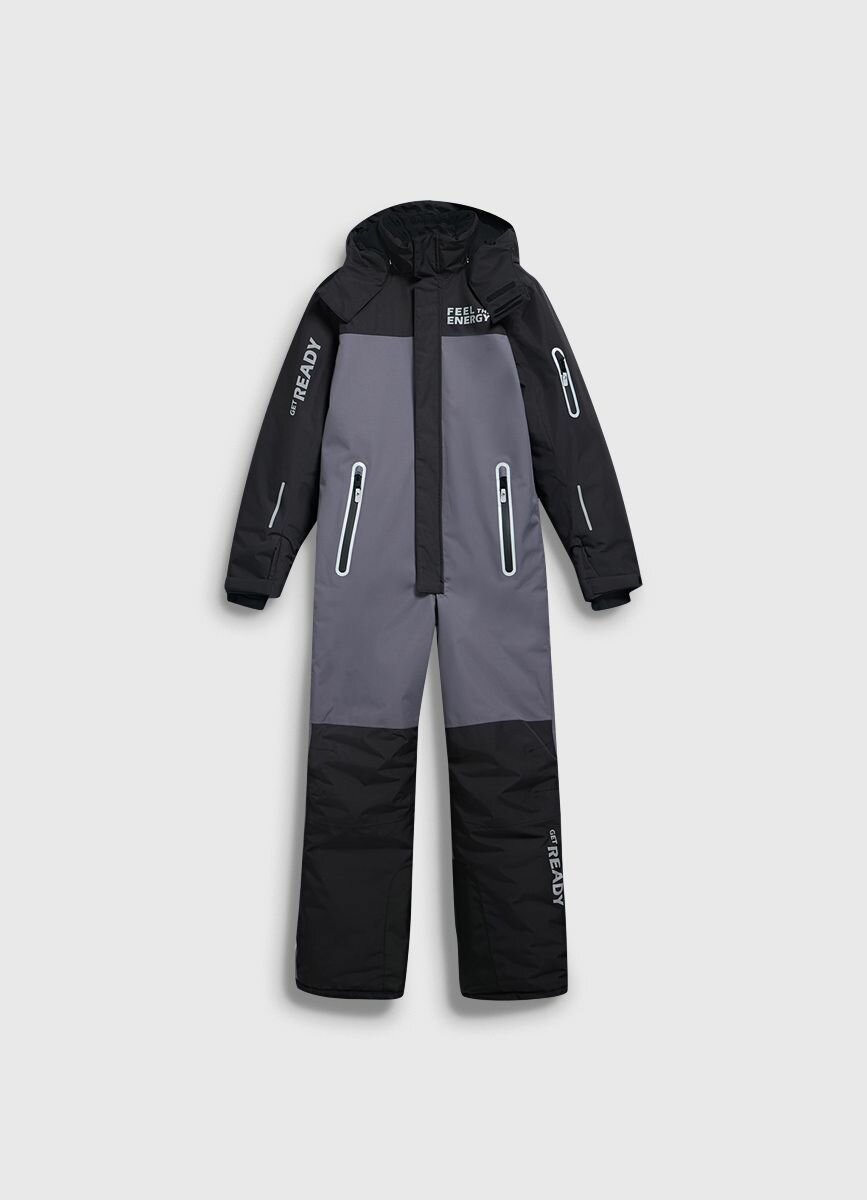 Комбинезон утеплённый O'STIN размер 158  темно-серый