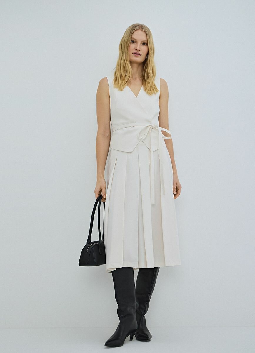 Юбка O'STIN, размер M, слоновая кость