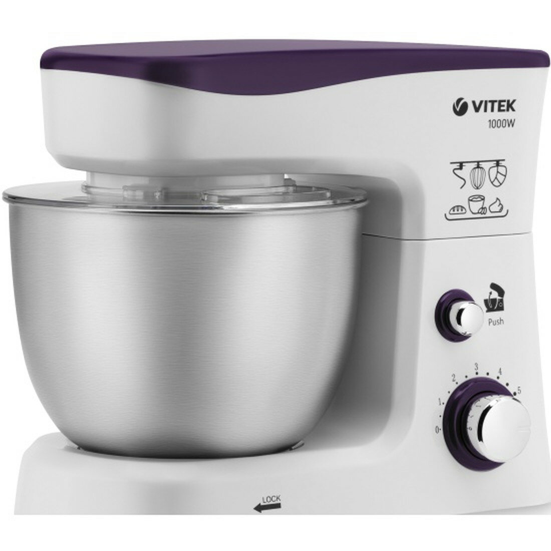 Кухонный комбайн VITEK VT-1443, белый