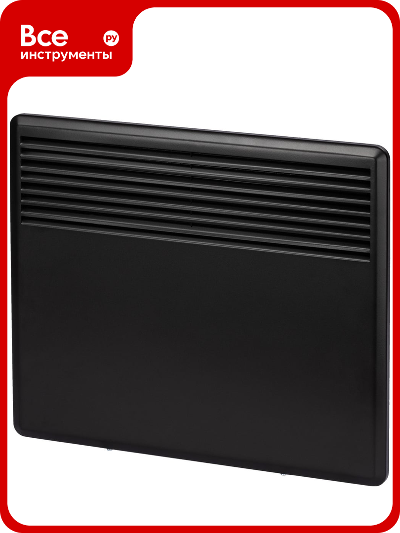 Электрический конвектор TDM ELECTRIC ЭК-1000С 1000 Вт термостат стич черный SQ2520-1207