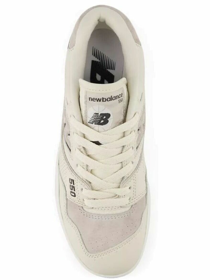 Кроссовки New Balance BB550, полнота F, размер 10 US, бежевый — фото 1