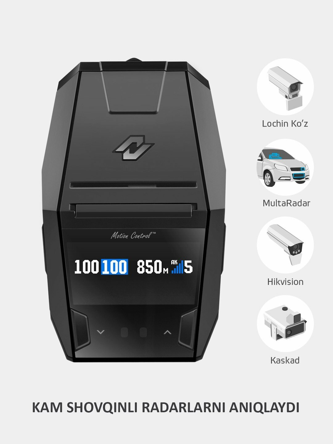 Радар-Детектор Neoline X-COP 8800S Wi-Fi, GPS, сигнатурный анализ