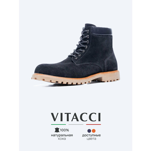 фото Ботинки vitacci, размер 40, черный