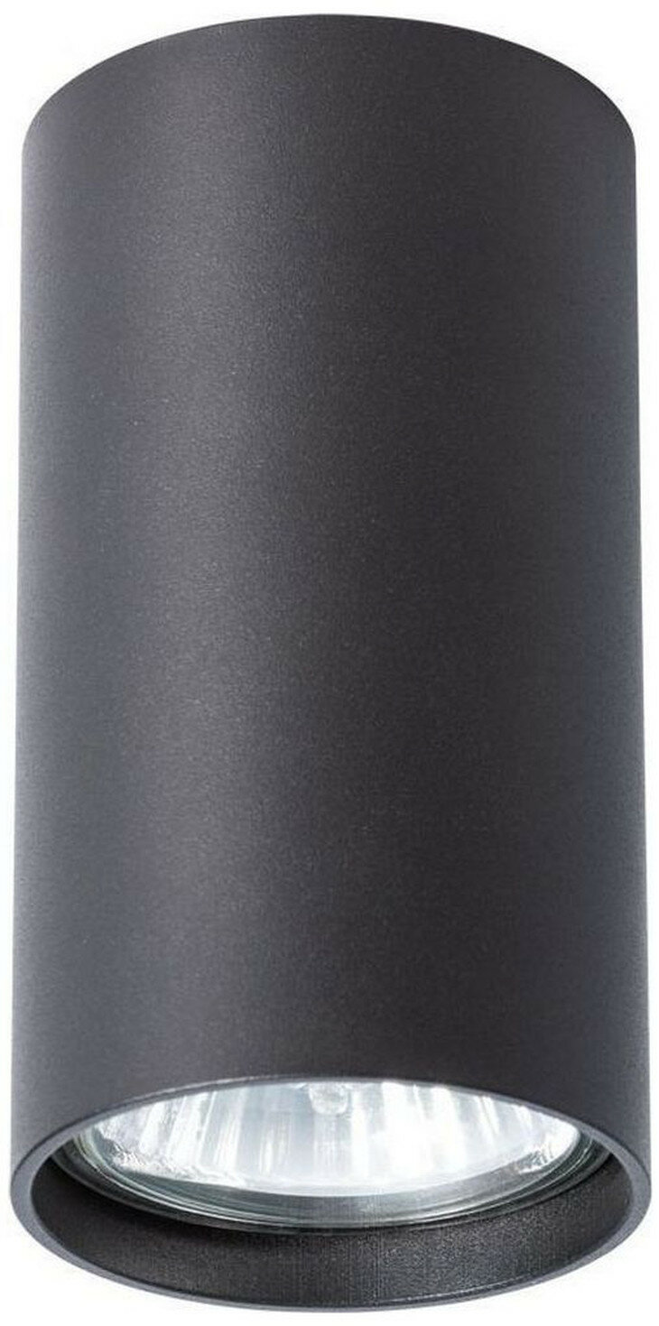 Потолочный спот Arte Lamp UNIX А1516PL-1BK GU10 IP20 черный металл
