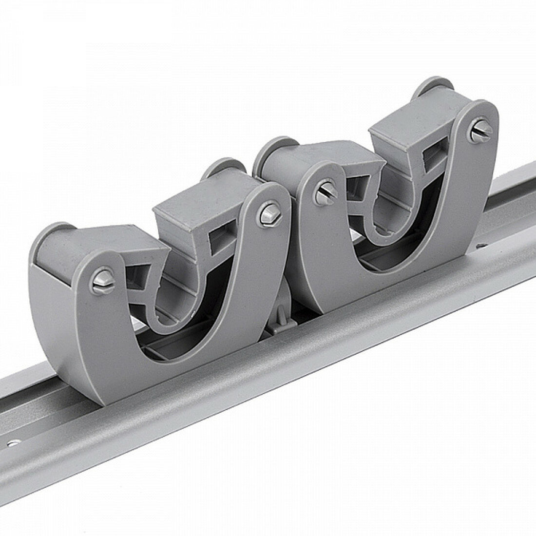 ДЕРЖАТЕЛЬ Д/ИНВЕНТАРЯ 2+3 MOP HOLDER 31х6х42 см алюминий/серый
