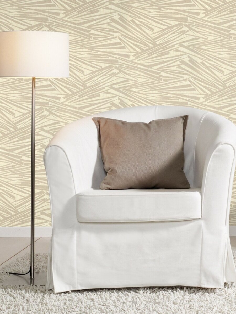 Обои Rasch Florentine Incanto 1.06 x 10.05 978407 на флизелиновой основе метровые цвет бежевый моющиеся рисунок однотонные