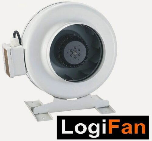 Изображение товара Вентилятор ВКК 315M металлический канальный LOGIFAN производительность 2000 м3/час